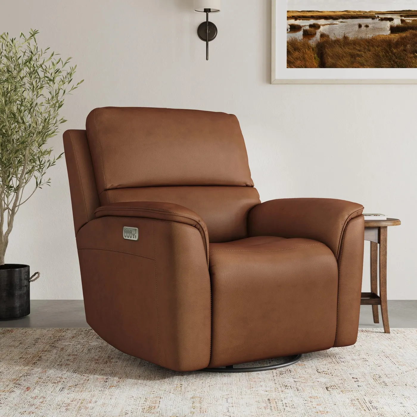 Power Swivel Gliding Recliner, photo 2