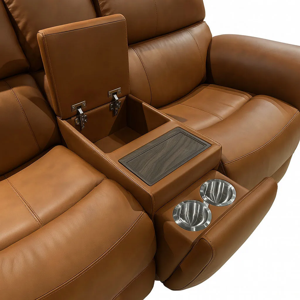 Power Reclining Loveseat with Console, photo 5