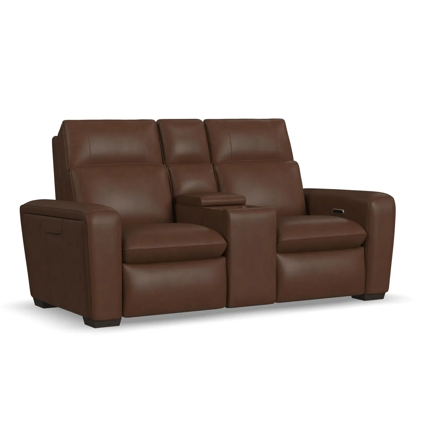 Sense Power Reclining Loveseat with Console
