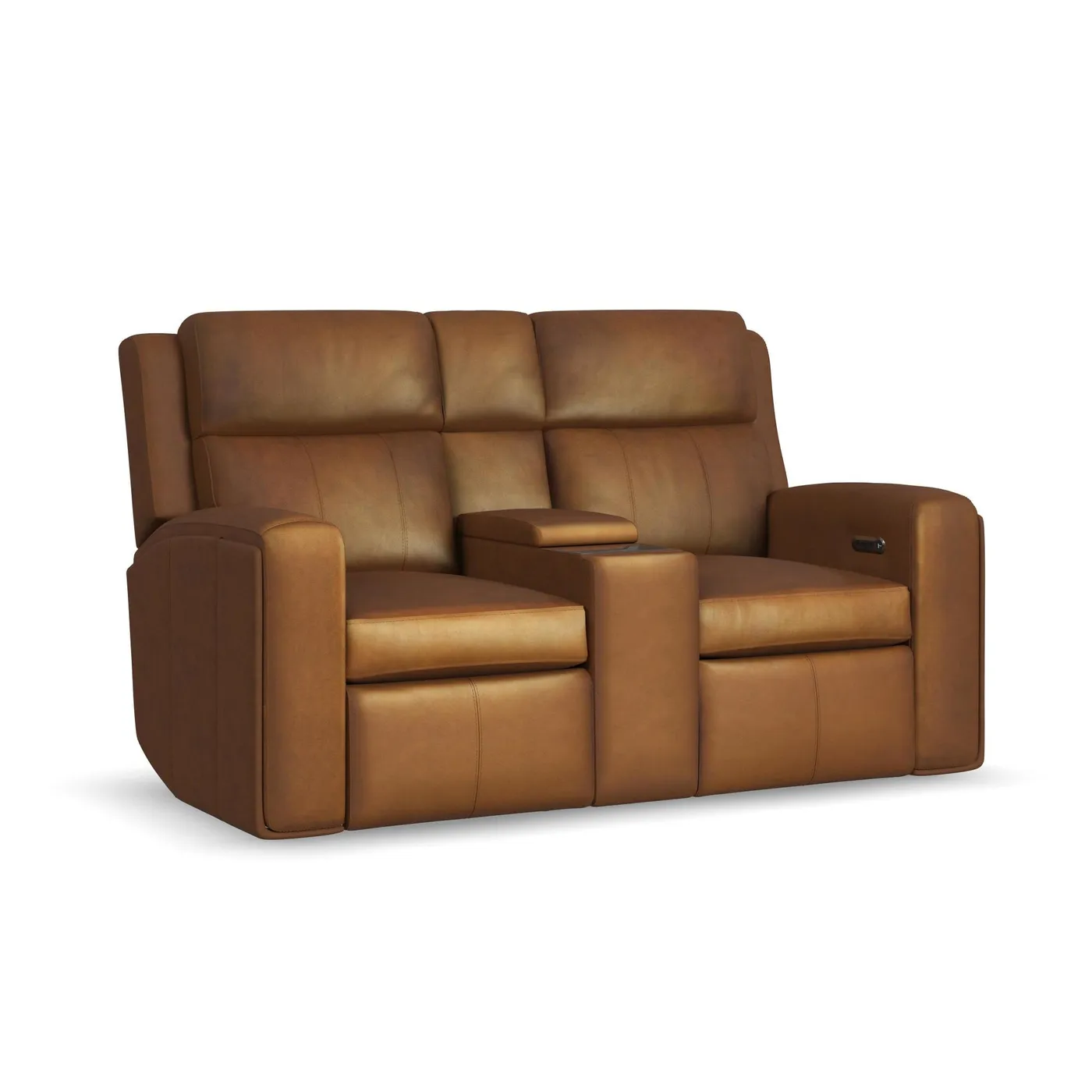 Wyatt Power Reclining Loveseat with Console