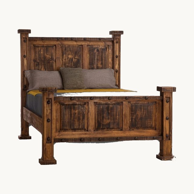 Laredo Rustic Oasis King Bed