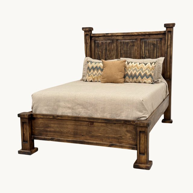 Laredo Rustic Lago Queen Bed