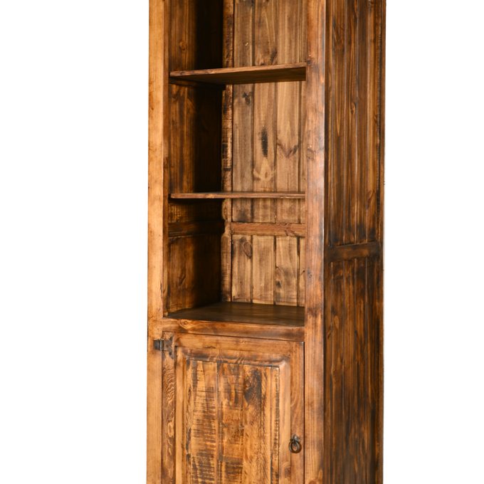 Laredo Rustic TV Wall Left Extension