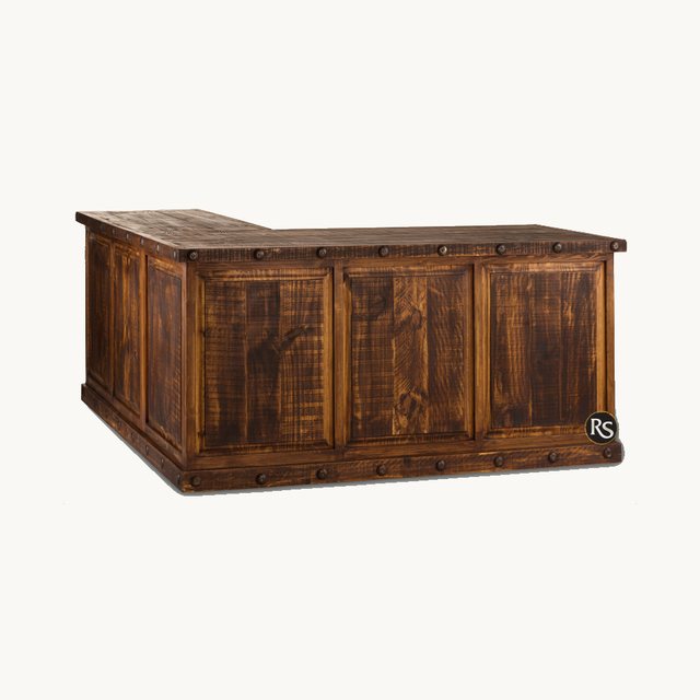Laredo Rustic L-Shape Desk
