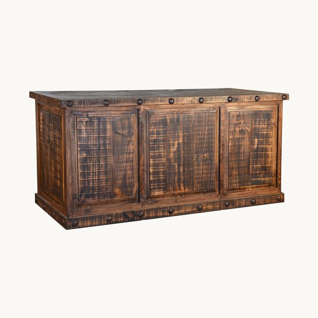 Laredo Rustic Executive Desk