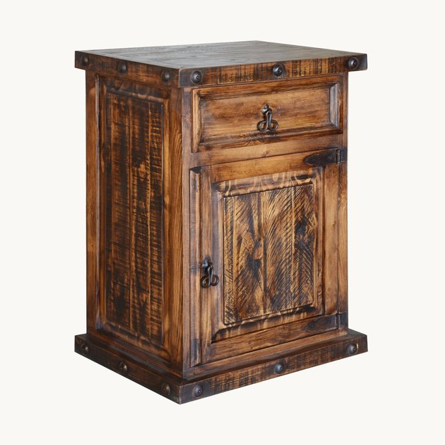 Laredo Rustic Nightstand