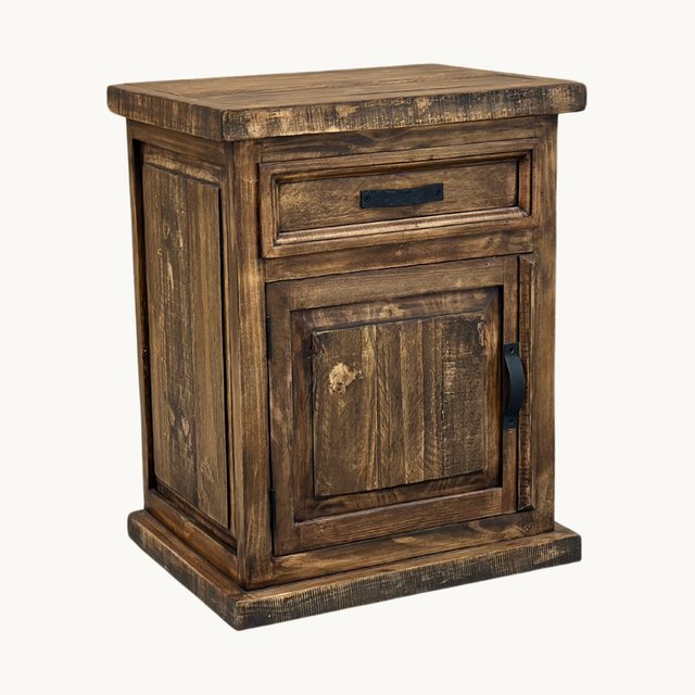 Laredo Rustic Tall Nightstand