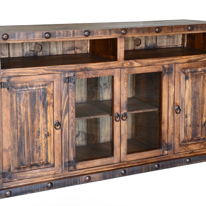 Laredo Rustic Large TV Wall Stand