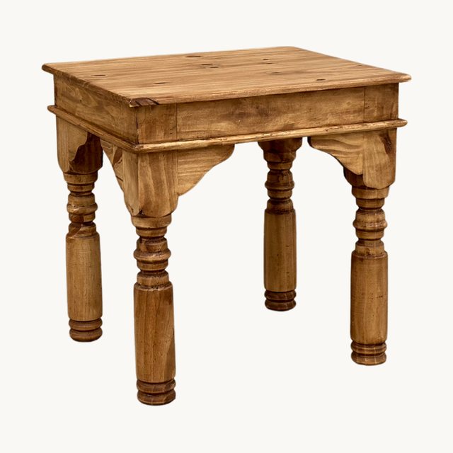 Traditional Indian End Table