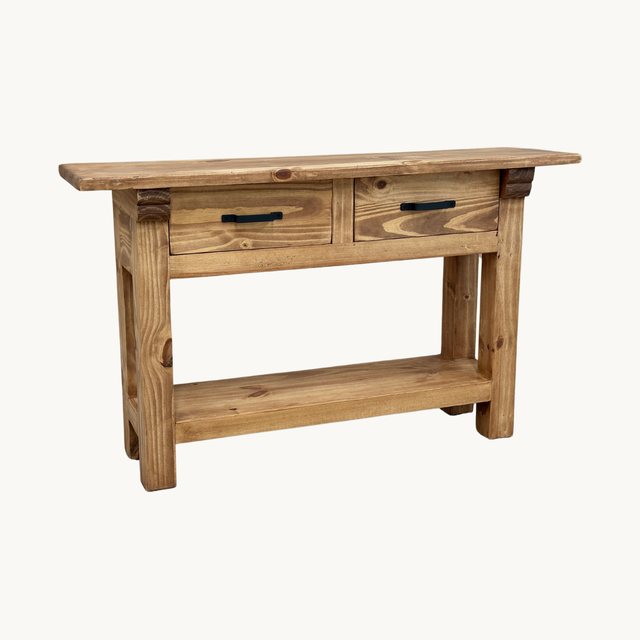 Traditional Rustic Sofa Table
