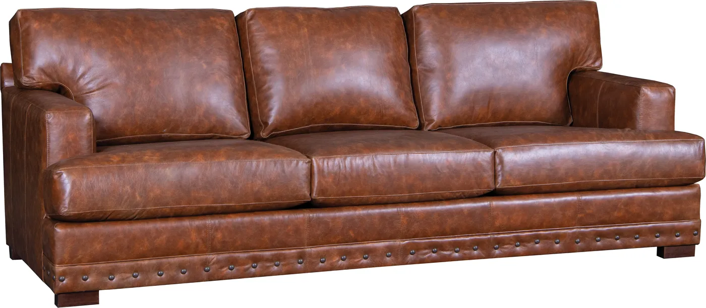 Sofa in Vintage Hazelnut leather