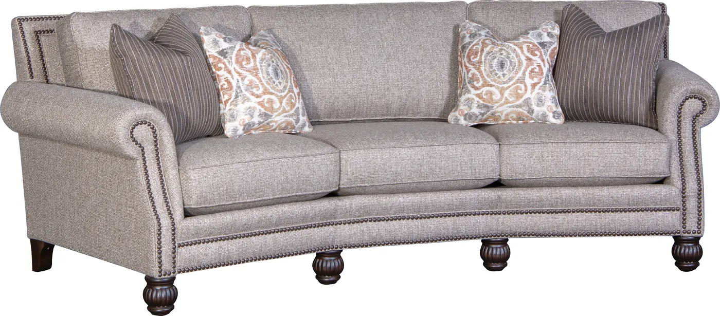 Conversational Sofa in Twine and Twig Rope fabric