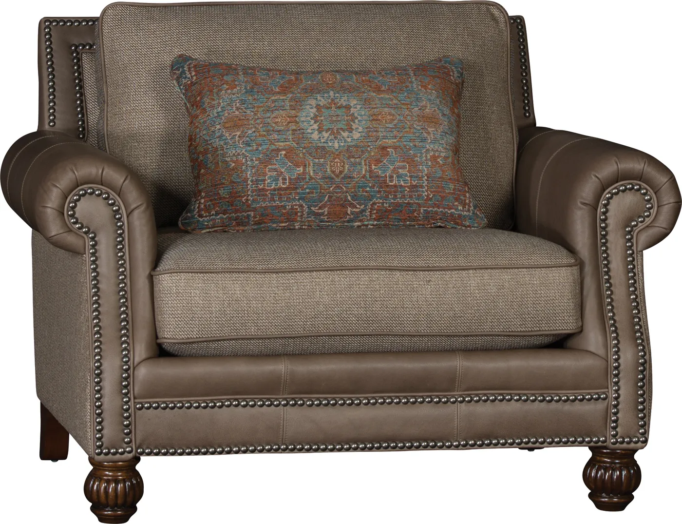 Chair in Ocala Pecan leather