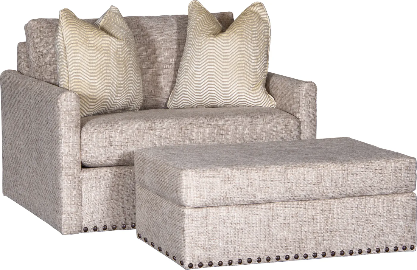 55 Series 5555 Chair and Ottoman