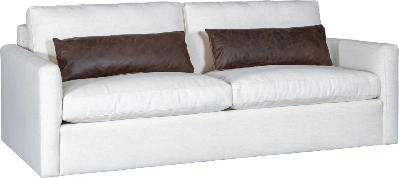 Sofa in Nomad Snow fabric