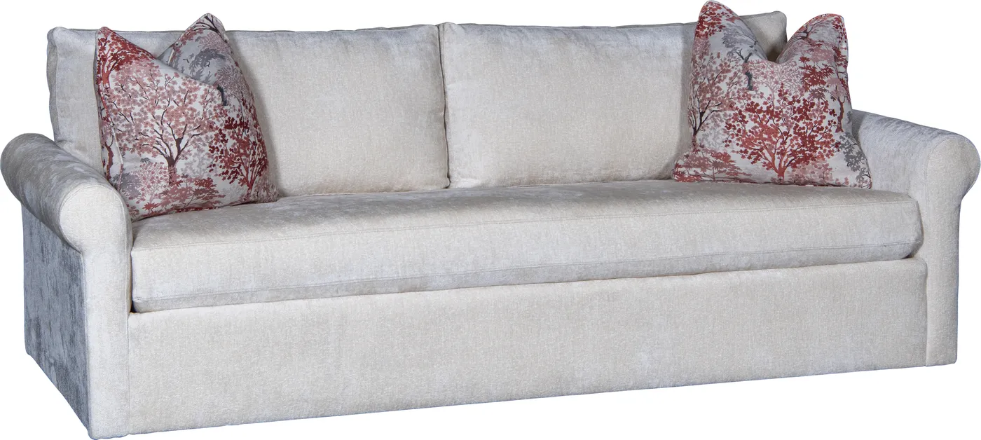 Sofa in Avery Fog fabric