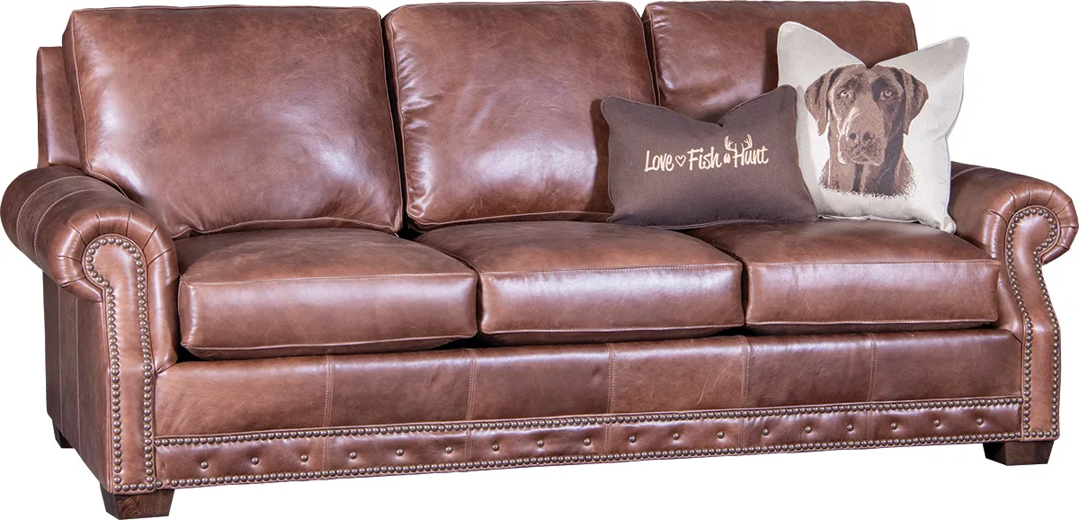 Sofa in Bermuda Holm Sweet Holm leather